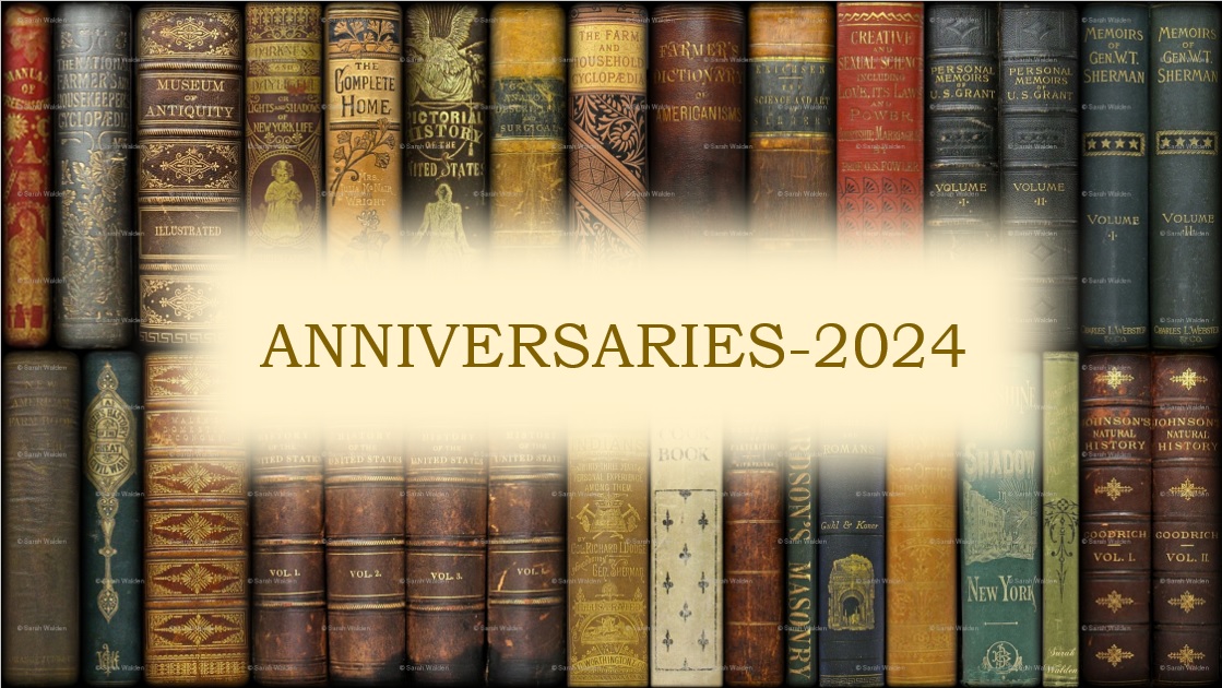 Anniversary Books of 2024